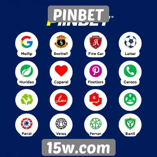 Métodos de pagamento disponíveis no PINBET